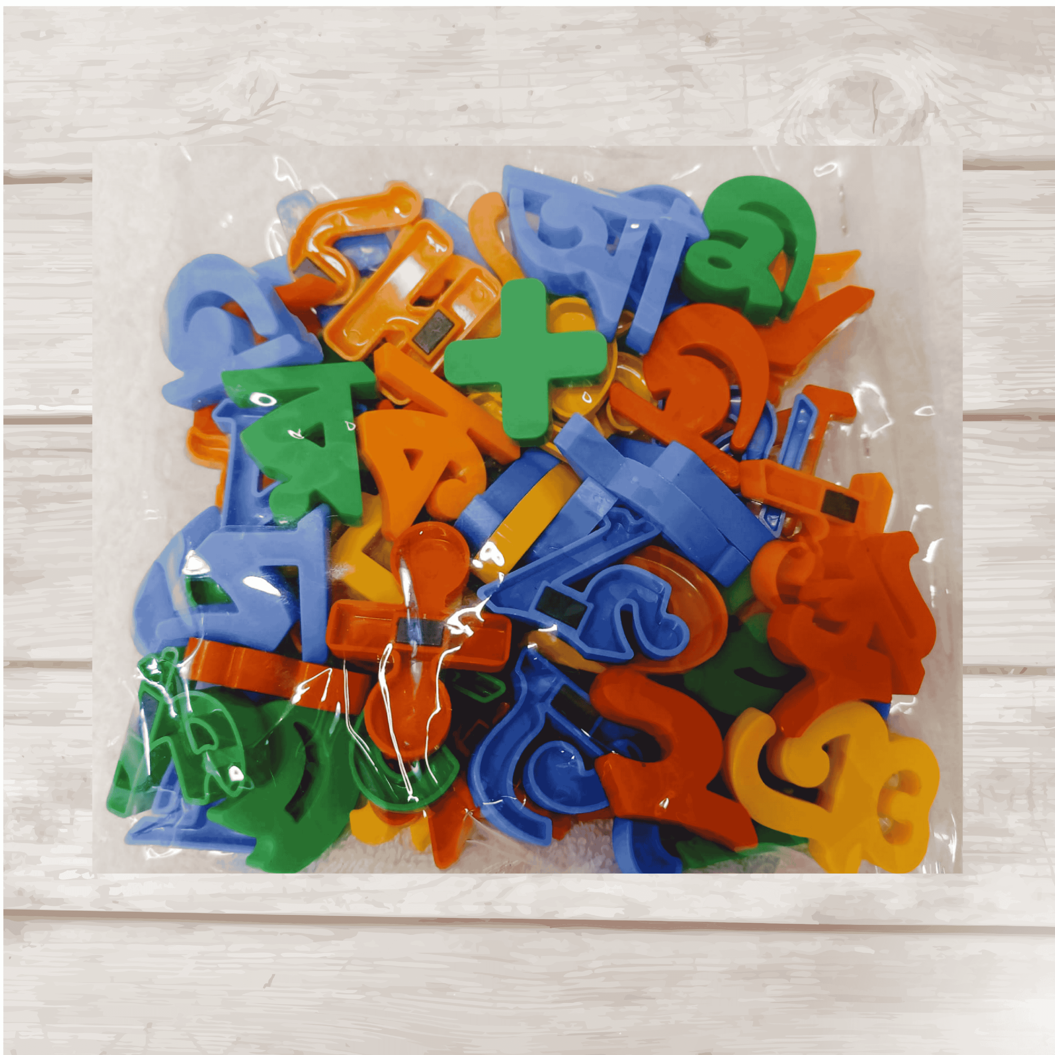 Magnetic Bangla Alphabet with Bangla Mathematical Numbers